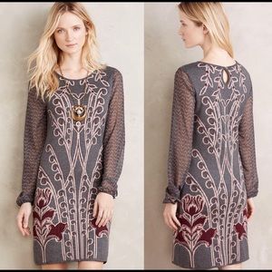 Knitted and Knotted Sweater Dress by Anthropologie